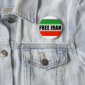 VRIJE IRAN RONDE BUTTON 5,7 CM (In situ)