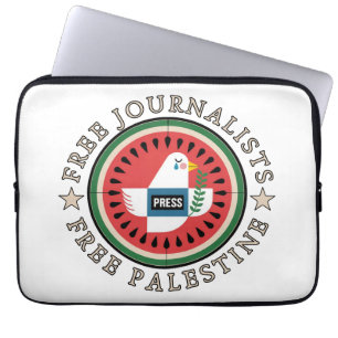 Vrije Journalisten in Palestina Laptop Sleeve