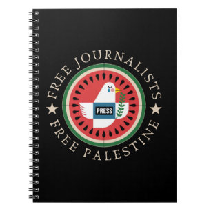 Vrije Journalisten Vrij Palestina Notitieboek