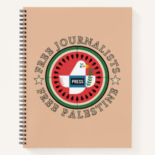 Vrije Journalisten Vrij Palestina Notitieboek