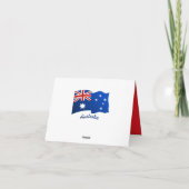 Vrije kerst feestdagen kaart (Achterkant)