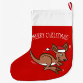 Vrije kerst grote kerstsok (Achterkant)