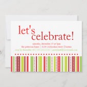 Vrije kerstaven en feestdagen kaart (Achterkant)