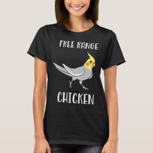Vrije Kip Cockatiel Papegaai Birb Memes T-shirt