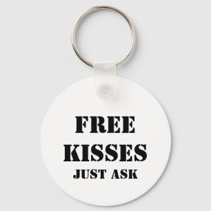 VRIJE KISSES SLEUTELHANGER