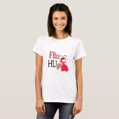 Vrije knuffels t-shirt (Voorkant volledig)