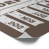 vrije morfemen poster (Hoek)