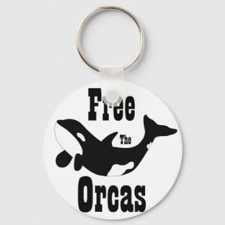 Vrije orka's sleutelhanger
