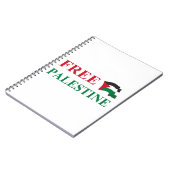vrije palestijn #2 notitieboek (Linkerzijde)