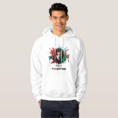 vrije palestijn hoodie (Voorkant volledig)
