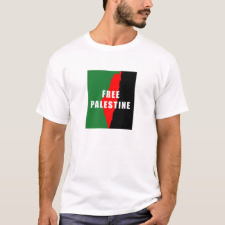 Vrije Palestijnse kaart Mannen TShirt