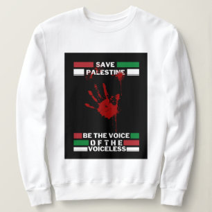Vrije Palestijnse vrouwen sweatshirt Red Gaza
