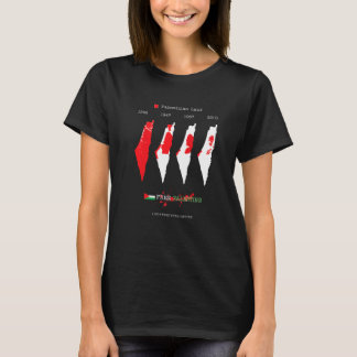 Vrije Palestina Kaart Vlag Vrije Gaza Ik Sta Aan D T-shirt
