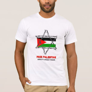 VRIJE PALESTINE: De grootste gevangenis ter wereld T-shirt