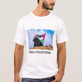 VRIJE PALESTINE T-SHIRS T-SHIRT (Voorkant)