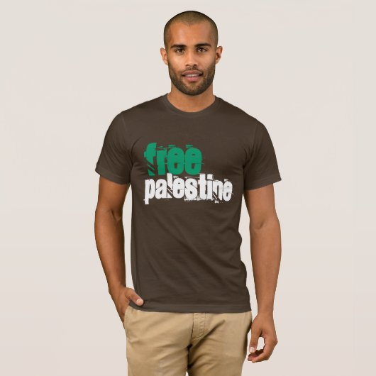 VRIJE PALESTINE T-SHIRT (Voorkant volledig)