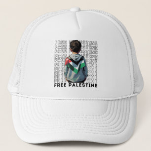 VRIJE PALESTINE TRUCKER PET