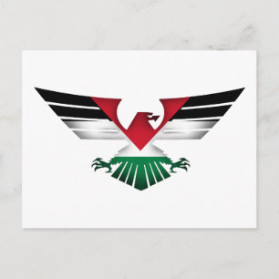 VRIJE PALESTINE - WINGEN VAN VRIJHEID BRIEFKAART