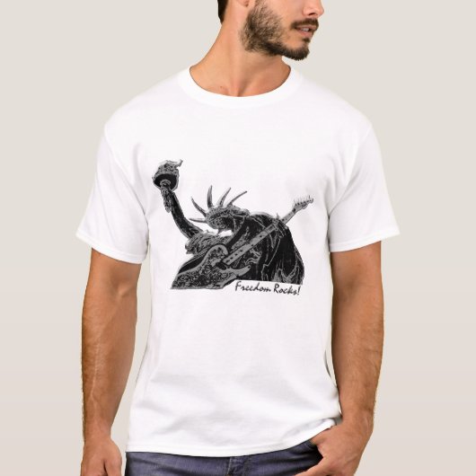 VRIJE ROKKEN! T-SHIRT (Voorkant)