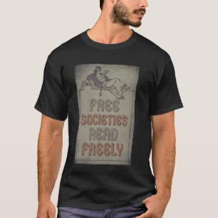 Vrije samenlevingen Lezen vrij verboden boeken bes T-shirt