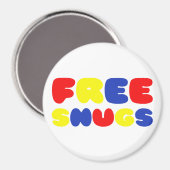 VRIJE SNUGS MAGNEET (Voorkant / Achterkant)