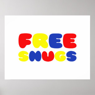 VRIJE SNUGS POSTER