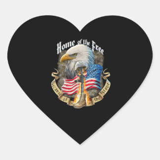 Vrije thuis vanwege de arendrik Eagle Hart Sticker