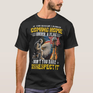 Vrije thuis vanwege de grote veteranen t-shirt