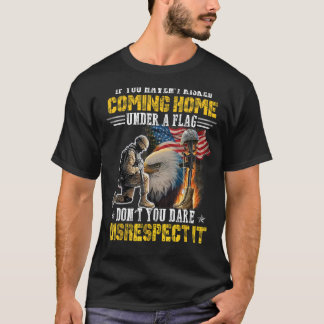 Vrije thuis vanwege de grote veteranen t-shirt