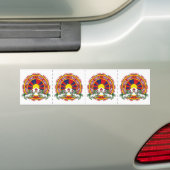Vrije Tibet Logo Bumpersticker (Op auto)