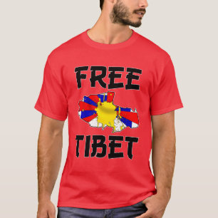 vrije tibet t-shirt