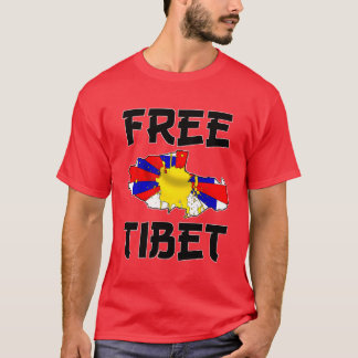 vrije tibet t-shirt