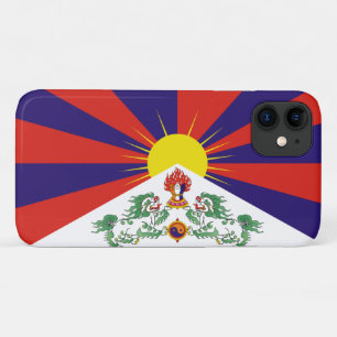 Vrije Tibetaanse vlag iPhone 11 Hoesje