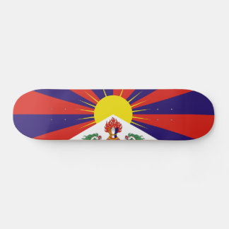 Vrije Tibetaanse vlag Skateboard