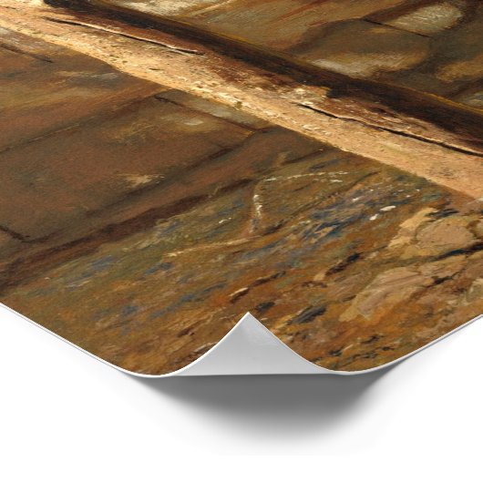 Vrije tijd en arbeid - Frank Mayer Fine Art Poster (Hoek)