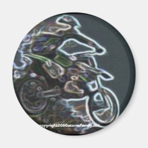 vrije tijd, motocross magneet