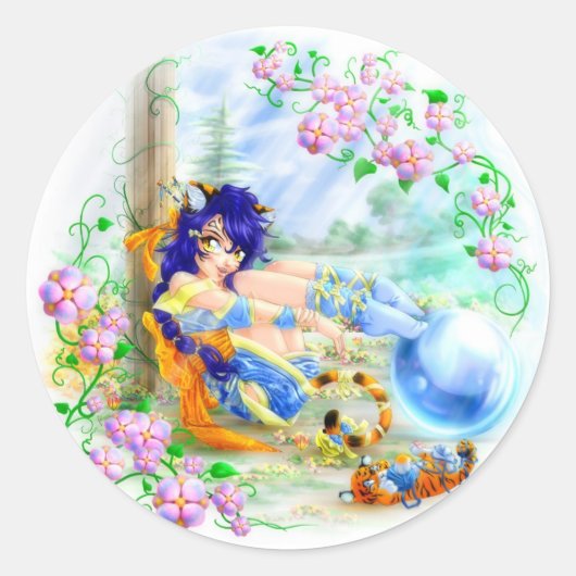 Vrije tijd Sticker (Voorkant)