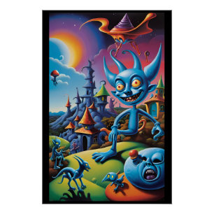 Vrije tijd voor een groll perfect poster