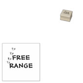 vrije uitloop eieren stempel (Gestempeld)