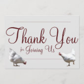 Vrije Uitloop Kip Eetkaart Menu (Achterkant)