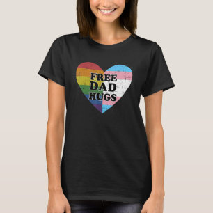 Vrije vaders knuffels met regenboog en transgender t-shirt