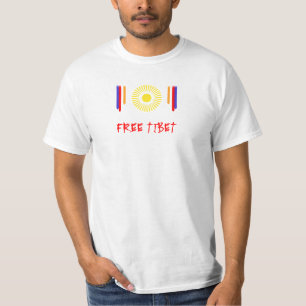 VRIJE VLAG T-SHIRT VAN TIBET