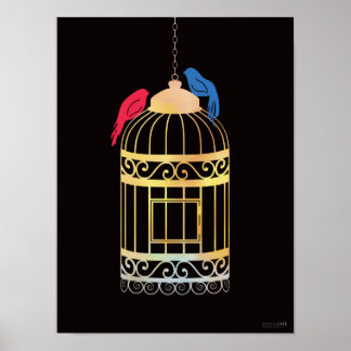 Vrije vogels poster