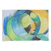 Vrije vorm Abstract van de veren Kussensloop (Voorkant-Rechts)