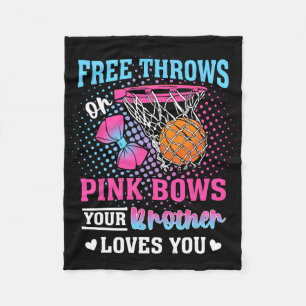 Vrije worpen of roze strikken je broer houdt van j fleece deken