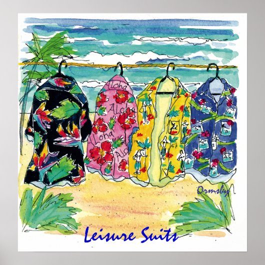 Vrijetijdsbesteding — poster (Voorkant)