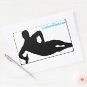 Vrijetijdssticker Rechthoekige Sticker (Envelop)