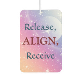 Vrijgeven, uitlijnen, ontvangen luchtverfrisser