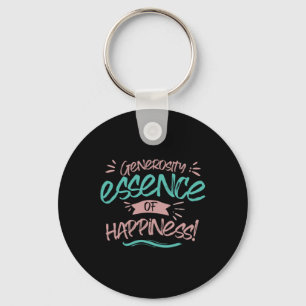 Vrijgevigheid Essence of Happiness Sticker Sleutelhanger