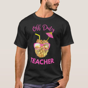 Vrijgezelle Schoollerares Zomer Vakantie Pina Cola T-shirt